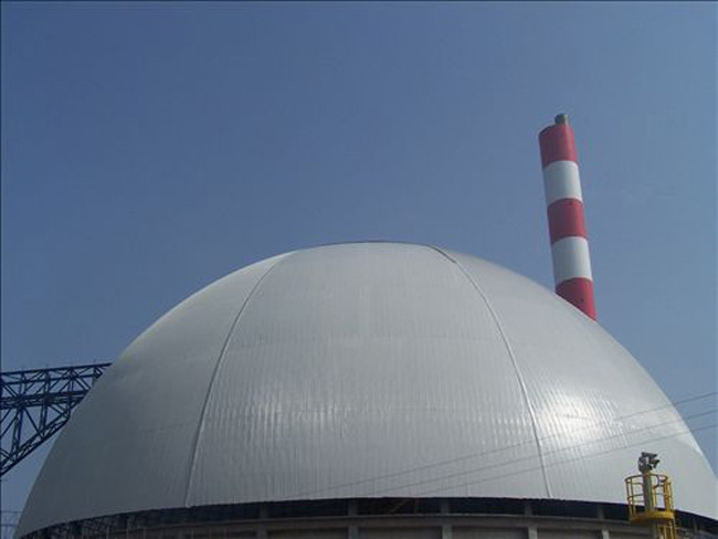 常德球形发电厂网架工程