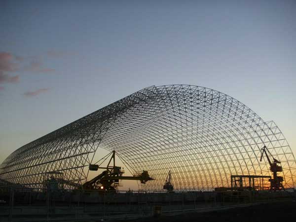 常德热电厂网架工程